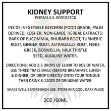 Load image into Gallery viewer, KIDNEY SUPPORT (TONIC ELIXIR #051021CK) 2OZ/60ML